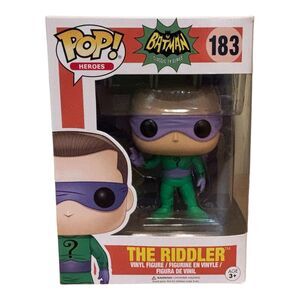 Funko POP! Heroes Batman Classic TV Series -The Riddler #183 Vinyl Figure In Box